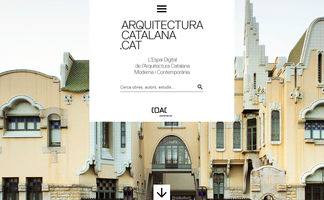 Arquitectura Catalana.cat, Una Nueva Herramienta Para Acercar La ...