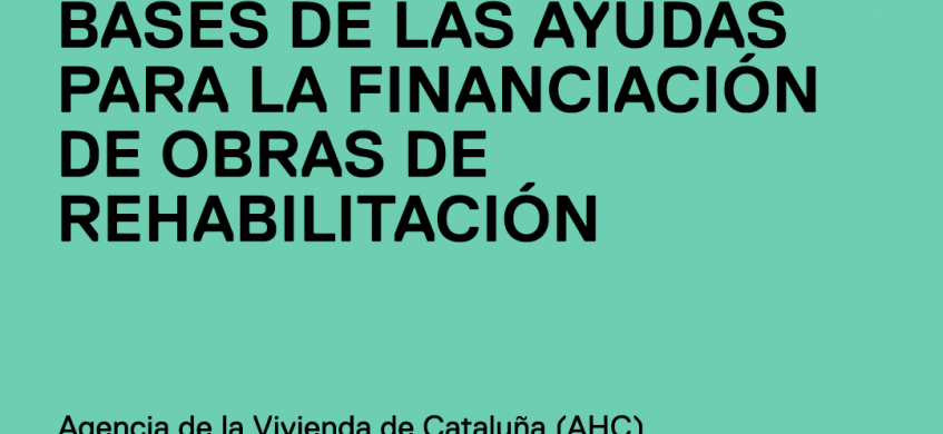 Ayudas a la rehabilitación