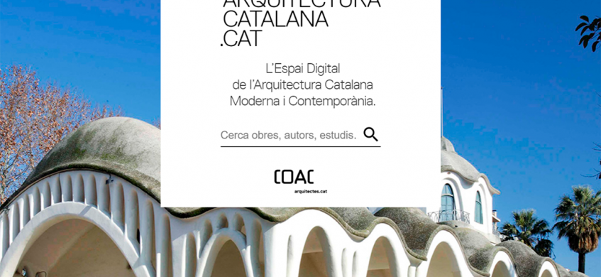 Una imatge del portal arquitecturacatalana.cat