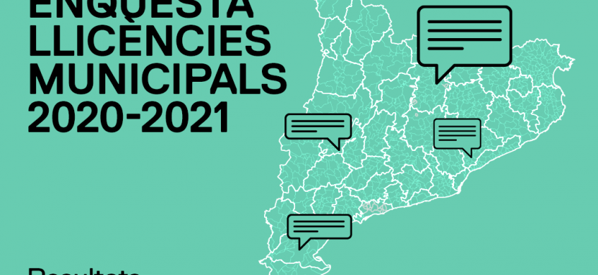  Resultats de l'enquesta sobre llicències municipals a Catalunya