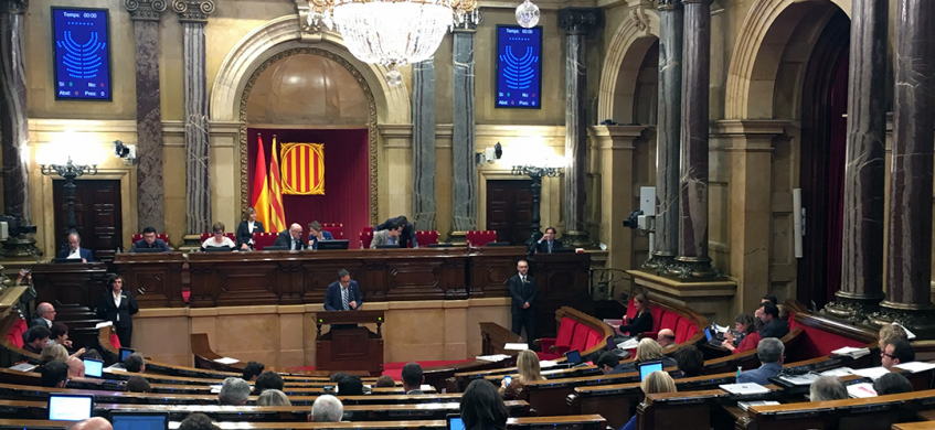 La Llei de l’Arquitectura es vota al Parlament de Catalunya