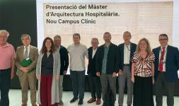Presentació a la seu del COAC del "Màster d'Arquitectura Hospitalària. Nou Campus Clínic"