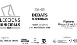 Eleccions Municipals 2019. Debat amb les candidatures de Figueres