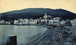 Panoràmica del poble de Cadaqués