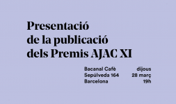 Presentació de la publicació dels Premis AJAC XI