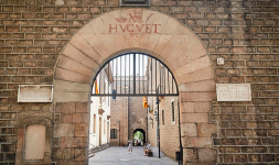 Porta entrada Reial Acadèmia de Medicia de Catalunya